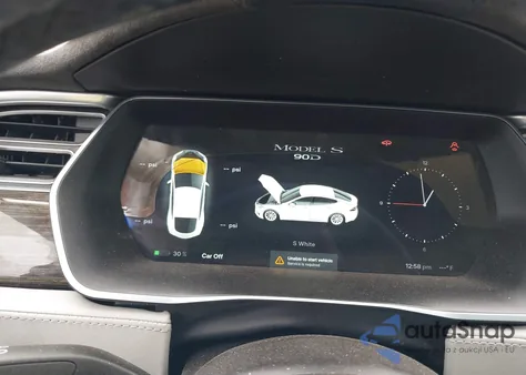 2016 Tesla Model S 60D/70D/75D/85D/90D z USA, uszkodzony, nr VIN 5YJSA1E26GF141480